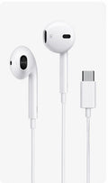 Écouteurs filaires USB-C — Blanc
